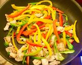 パプリカの中華炒め作り方3写真