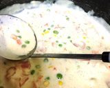 鍋ひとつで♪豆乳スープ作り方3写真