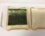 おつまみに〜海苔とチーズのホットサンド作り方3写真