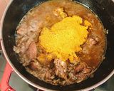 赤ワイン煮込みのカレーレバーペースト作り方8写真