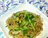 ✿ネギＸ２❀さっぱり✿黒酢焼きそば作り方4写真