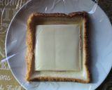 レンジで２分♪ハムチーたまごパン作り方4写真