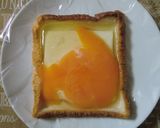 レンジで２分♪ハムチーたまごパン作り方5写真