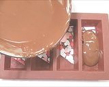 転写シートでかわいいキットカット風チョコ作り方6写真
