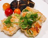 レンコン入り鶏ひき肉のつくね ♪ 低脂肪作り方3写真