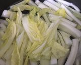 スルメイカと白菜のレモンオイル和え作り方4写真