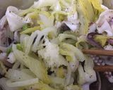 スルメイカと白菜のレモンオイル和え作り方6写真