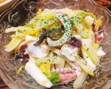 スルメイカと白菜のレモンオイル和え作り方7写真