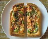 具だくさんキッシュ風トースト作り方8写真