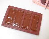 転写シートでかわいいキットカット風チョコ作り方10写真