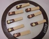 転写シートでかわいいキットカット風チョコ作り方14写真