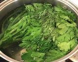 春菊の白和え作り方1写真