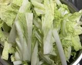 白菜と豚バラの塩麹炒め!作り方1写真
