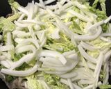 白菜と豚バラの塩麹炒め!作り方4写真