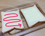 寝ぼけてても作れる★マヨチートースト作り方1写真