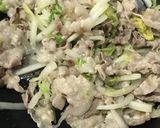 白菜と豚バラの塩麹炒め!作り方6写真