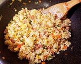 うちの定番★野菜チャーハン作り方4写真