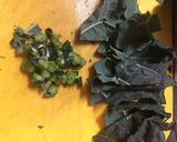 農家の食卓〜アレッタの葉のベーコン炒め〜作り方2写真