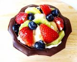 チョコの器のトライフル作り方14写真