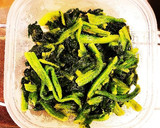 ほうれん草のマヨ炒め作り方4写真
