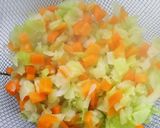 離乳食後期☆サクッモチッ！野菜納豆おやき作り方1写真