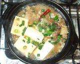 牛すじ豆腐煮込み♪簡単味噌味作り方10写真