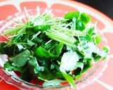 煎り酒で三つ葉と竹輪のお浸し作り方1写真