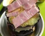 米ナスとベーコンの味噌田楽タワーグラタン作り方4写真