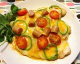 糖質制限中もOK！焼くだけ簡単チキンピザ作り方8写真