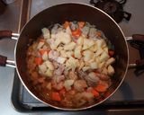 簡単・鶏肉と野菜のスパイシー炊き込みご飯作り方7写真