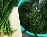 ほうれん草のかつお節と胡麻油の和えたん作り方1写真