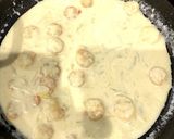 簡単☆全部大さじ1のクリームパスタ作り方2写真
