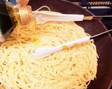 鶏もも肉と水菜の柚子胡椒パスタ作り方5写真