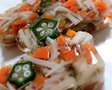 ミズキコラーゲンで野菜たっぷり煮こごり作り方5写真