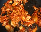 5分でできる！柔らかヘルシー豚キムチ丼作り方2写真