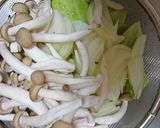 しめじ&キャベツ❀豆乳食べるスープ作り方1写真