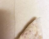 チーズとろける☆ツナとコーンの三角春巻き作り方5写真
