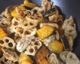 根菜と南瓜の甘辛炒め作り方6写真