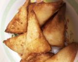 チーズとろける☆ツナとコーンの三角春巻き作り方12写真