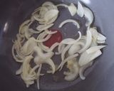 鯖水煮缶とトマトホール缶の贅沢節約パスタ作り方2写真