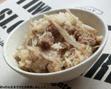 簡単★大根とひき肉の炊き込みご飯作り方6写真