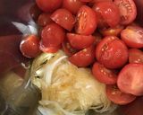 玉ねぎたっぷり！中華風トマトマリネ！作り方4写真