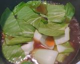 香味ペーストだけのちんげん菜あんかけ作り方2写真