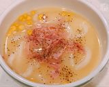 ベーコンを入れた、コーンポタージュうどん作り方4写真