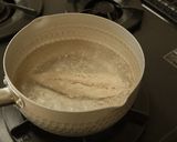 鶏ささみと水菜のサラダ作り方1写真