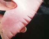 お弁当に☆かわいいハムフラワー❤作り方3写真