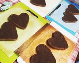 ♡バレンタインにハートのケーキ♡作り方1写真