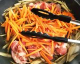 豚肉と根菜の旨煮作り方4写真