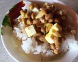 辛しがきいてる！納豆とチーズのご飯作り方4写真