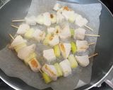 メカジキとネギの串焼き＊フライパンで簡単作り方6写真